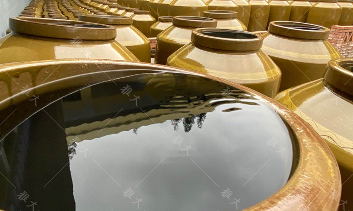 4.20新陶缸用水浸泡幾天，清洗干凈并瀝干水分再用