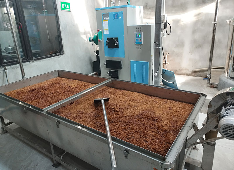 用攤涼床糖化減少雜菌感染