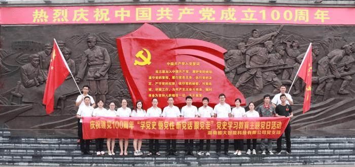 組織雅大黨支部黨員參觀紅六軍團(tuán)指揮部舊址，學(xué)習(xí)黨史