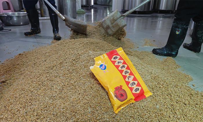 結(jié)合雅大高產(chǎn)酒曲加大曲，雙曲釀造工藝